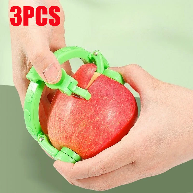 Kitchen Gadgets Ideas - เครื่องมือปอกผลไม้และผักแบบหมุนมือถือ สำหรับปอกแอปเปิ้ล ลูกแพร์ อุปกรณ์ครัว เครื่องปอกผลไม้แบบเกลียว ไอเดียของขวัญ