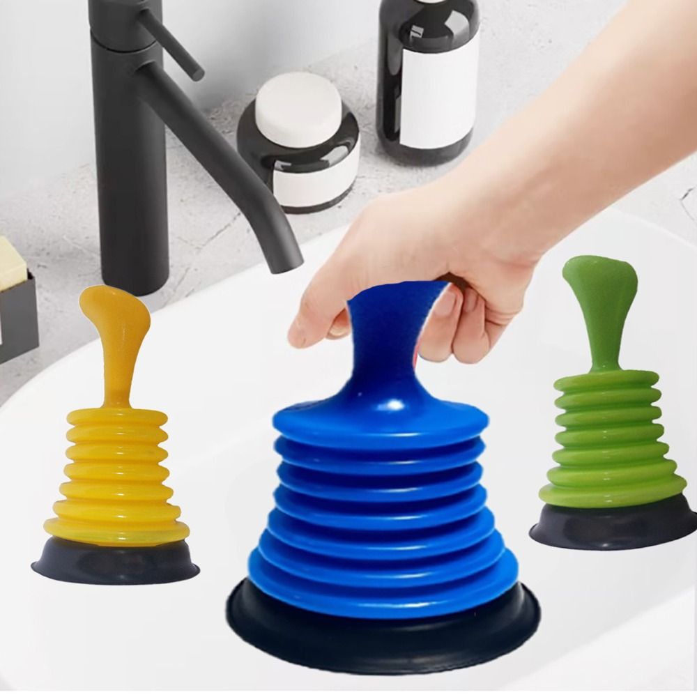 Kitchen Handy Gadgets - เครื่องดูดแบบดูดสำหรับขุดลอกท่อห้องครัวอุปกรณ์อ่างล้างท่อน้ำทิ้งเครื่องมือสำหรับขุดลอกท่อสำหรับห้องน้ำอุปกรณ์เครื่องมือขุดลอกที่แข็งแรง