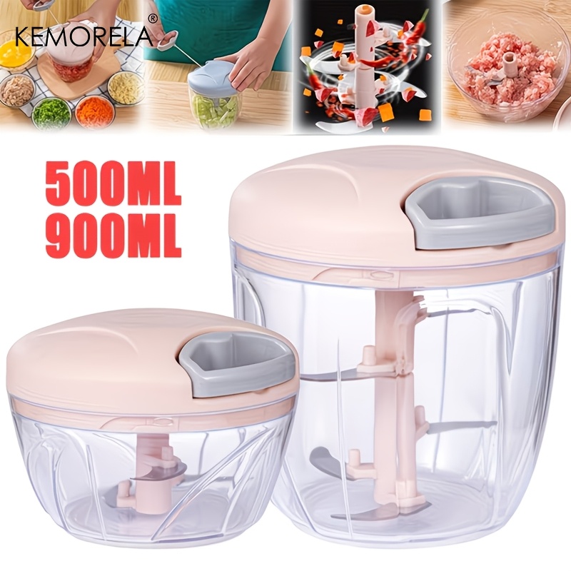 Kitchen Gadgets Under 500 - เครื่องบดผัก หัวหอม เครื่องครัว อุปกรณ์ทำอาหาร 500/900 มล.