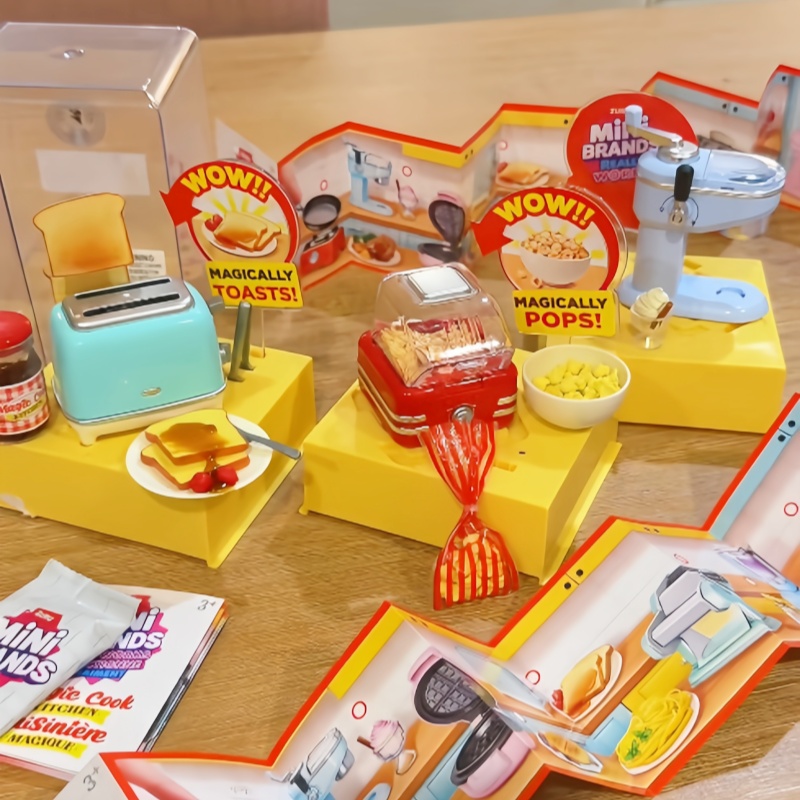 Kitchen Gadgets Gift - ชุดของเล่นครัวจิ๋ว Zuru ของแท้ รุ่นใหม่ ชุดทำอาหารเสมือนจริง พร้อมเครื่องทำขนมปัง