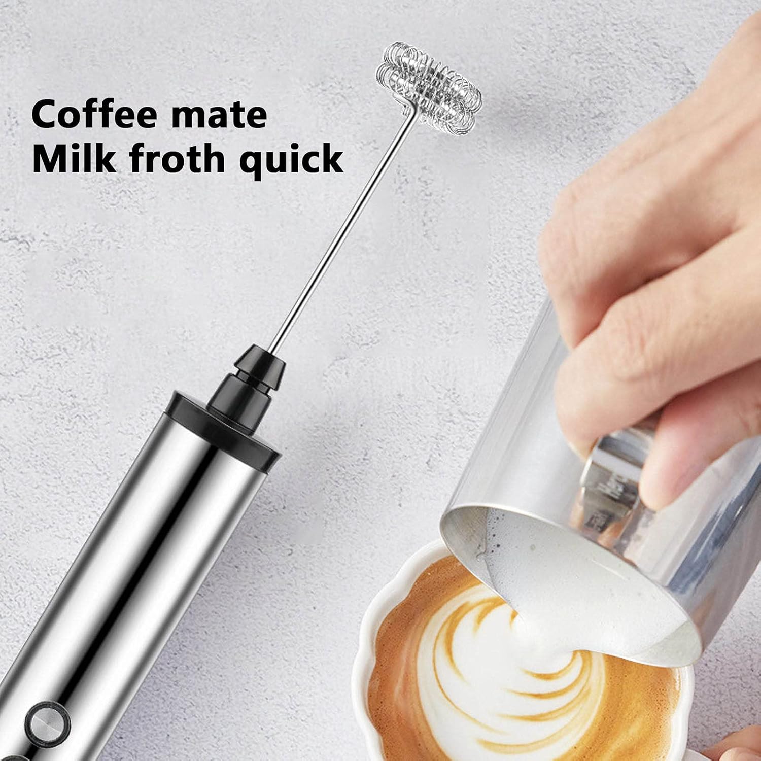 Kitchen Gadgets Tools - เครื่องตีฟองนมไฟฟ้าแบบมือถือ Magpie 3 in 1 เครื่องผสมเครื่องดื่ม