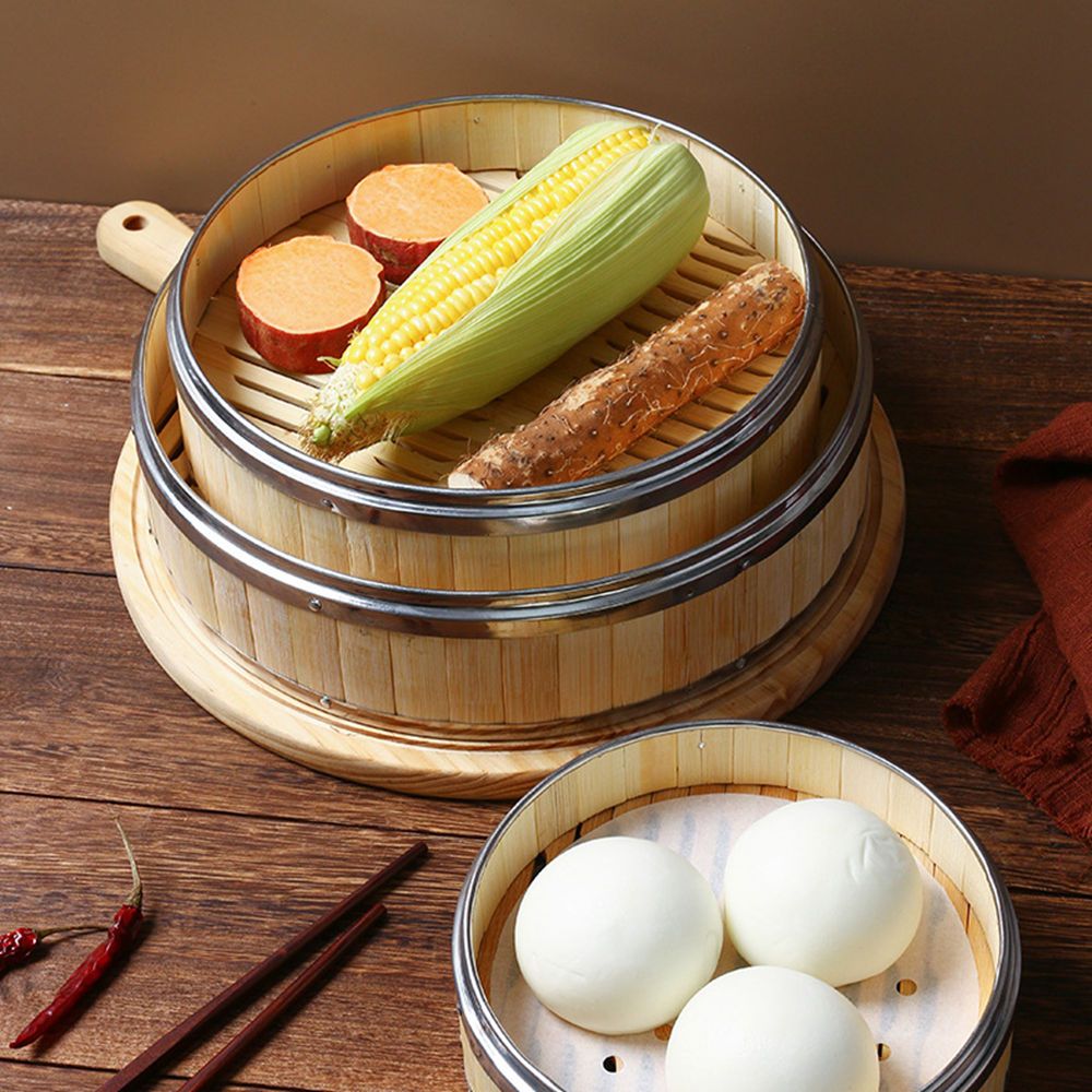 Kitchen Gadgets Ideas - ที่จับเหล็ก ไอเดียของขวัญ อุปกรณ์ครัวจีน ฝาไม้ไผ่ ตะกร้าไม้ไผ่ หม้อนึ่ง