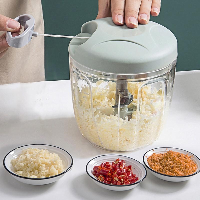 Kitchen Gadgets Under 500 - เครื่องบดเนื้อแบบมือหมุน 1 ชิ้น ขนาด 500/900 มล.