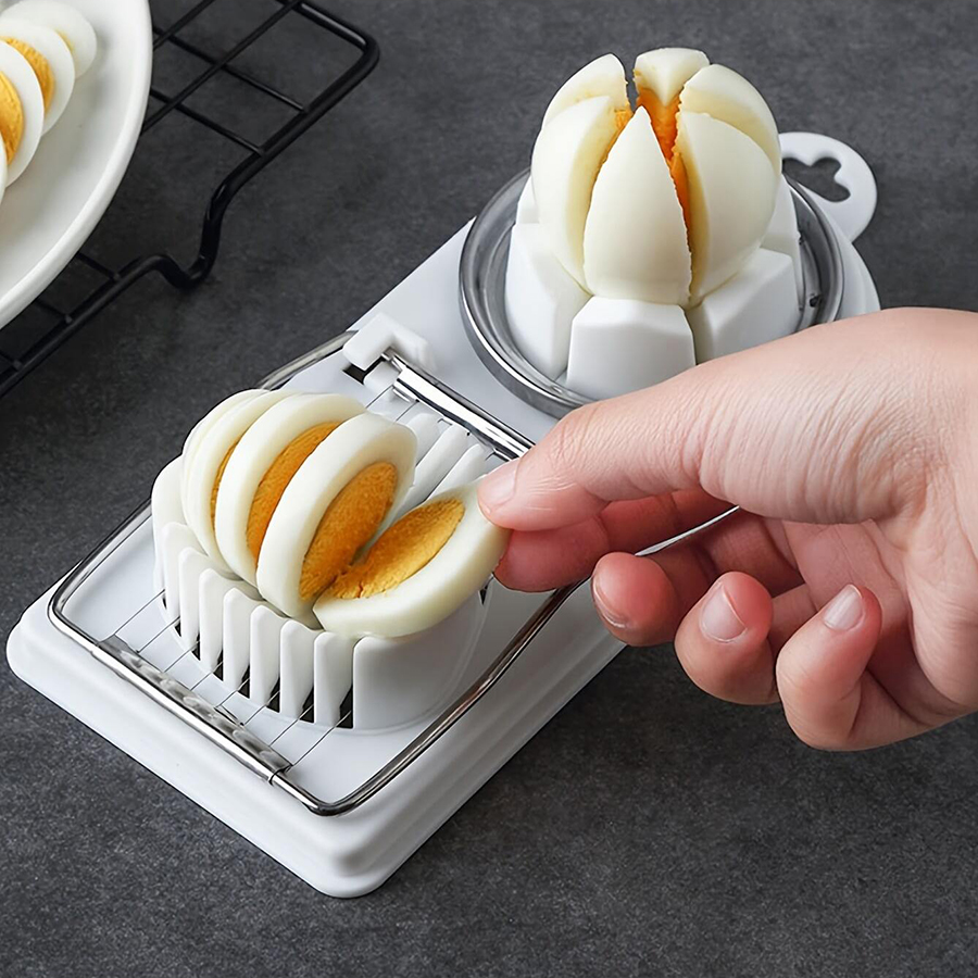 ที่ตัดไข่ 2-in-1 แบบลวดสแตนเลส - Kitchen Gadgets Wirecutter บทวิจารณ์และราคา