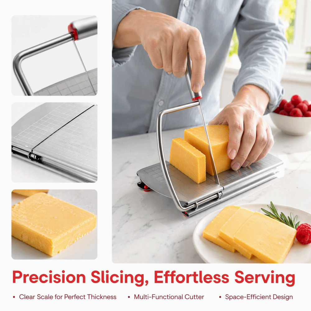 ที่ตัดชีสสแตนเลสแบบปรับได้ พร้ - Kitchen Gadgets Wirecutter บทวิจารณ์และราคา