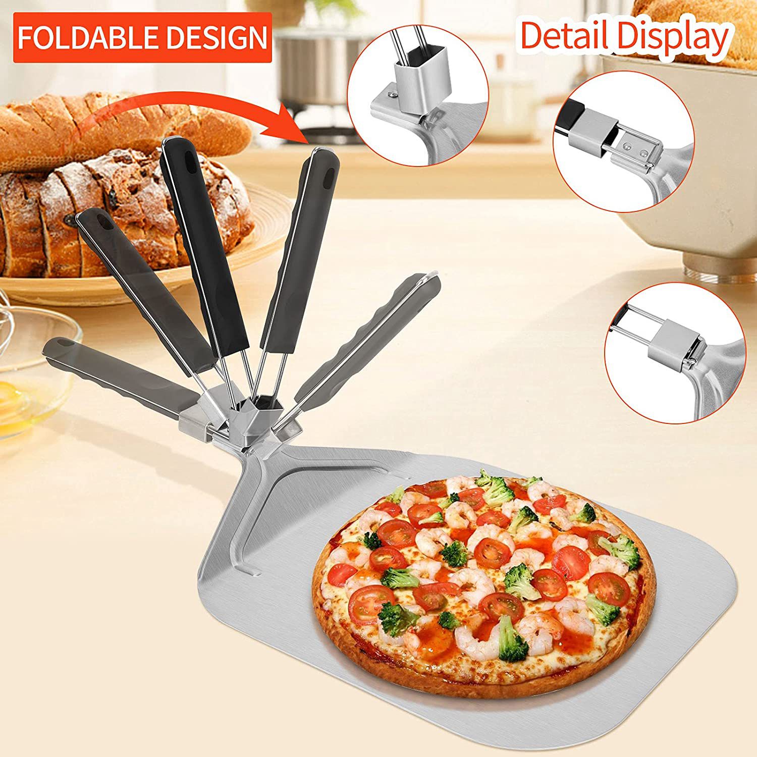 วีเอสฟเอสเอฟเอส! พับอลูมิเนียม - Pizza Stone Baking บทวิจารณ์และราคา