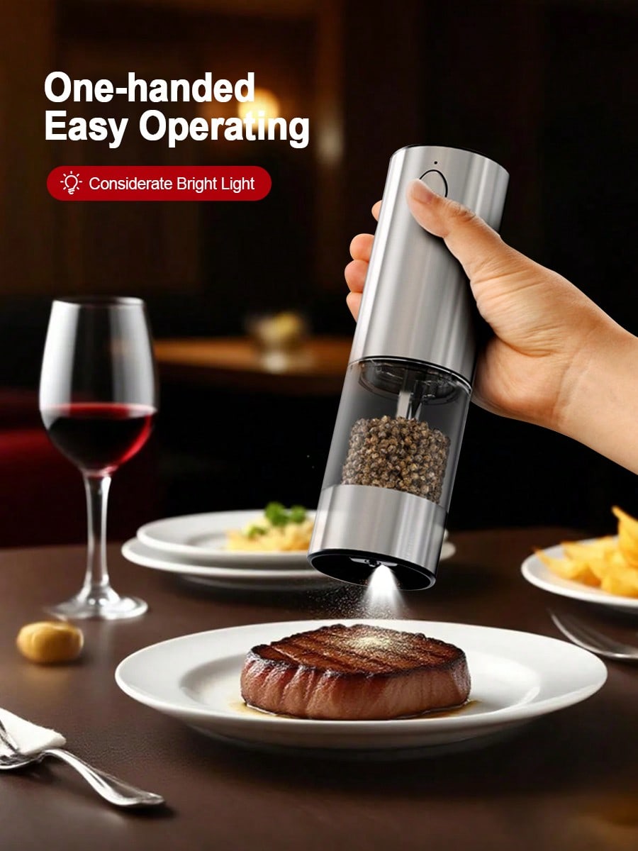 ชุดเครื่องบดเกลือพริกไทยไฟฟ้า  - Kitchen Gadgets Ideas บทวิจารณ์และราคา