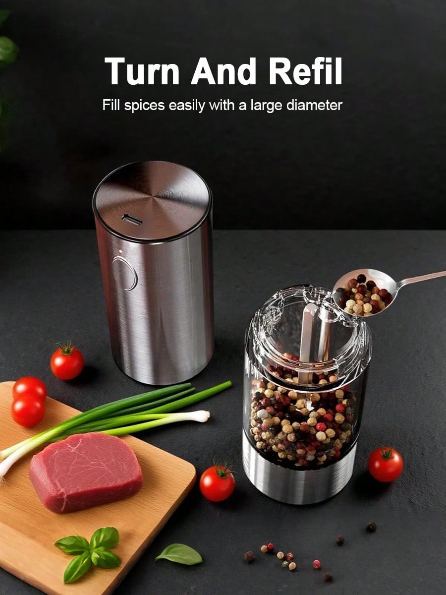 ชุดเครื่องบดเกลือพริกไทยไฟฟ้า  - Kitchen Gadgets Ideas บทวิจารณ์และราคา