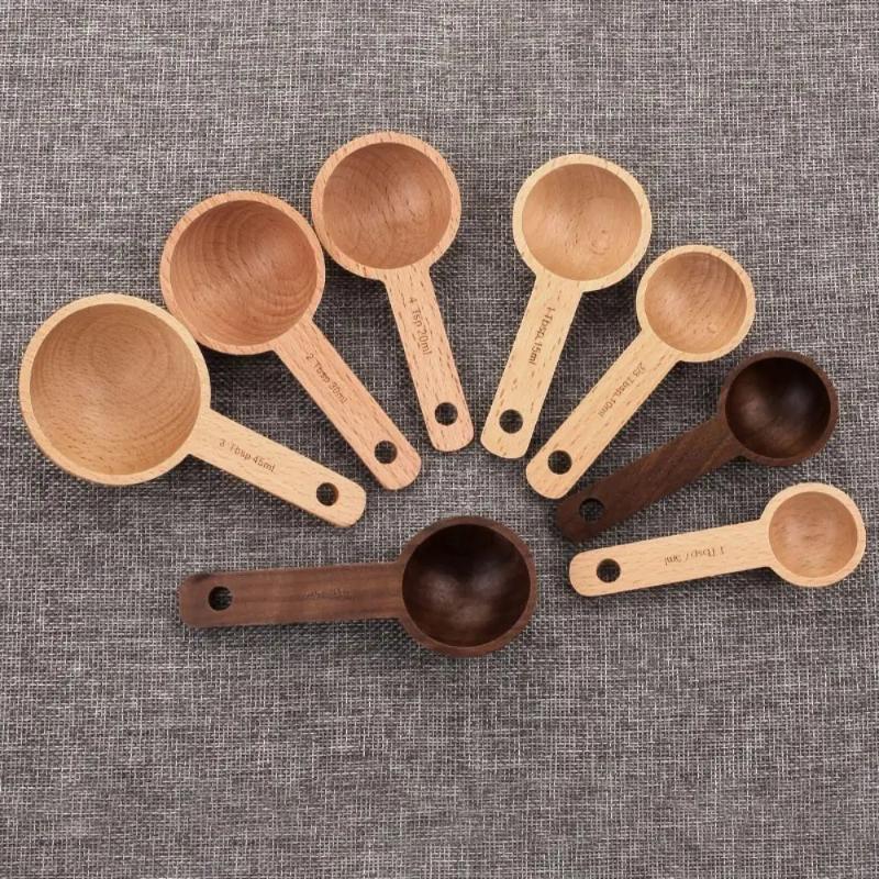 ช้อนตวงไม้ 7.5-45 มล. แบบพกพา  - Kitchen Gadgets Gift บทวิจารณ์และราคา