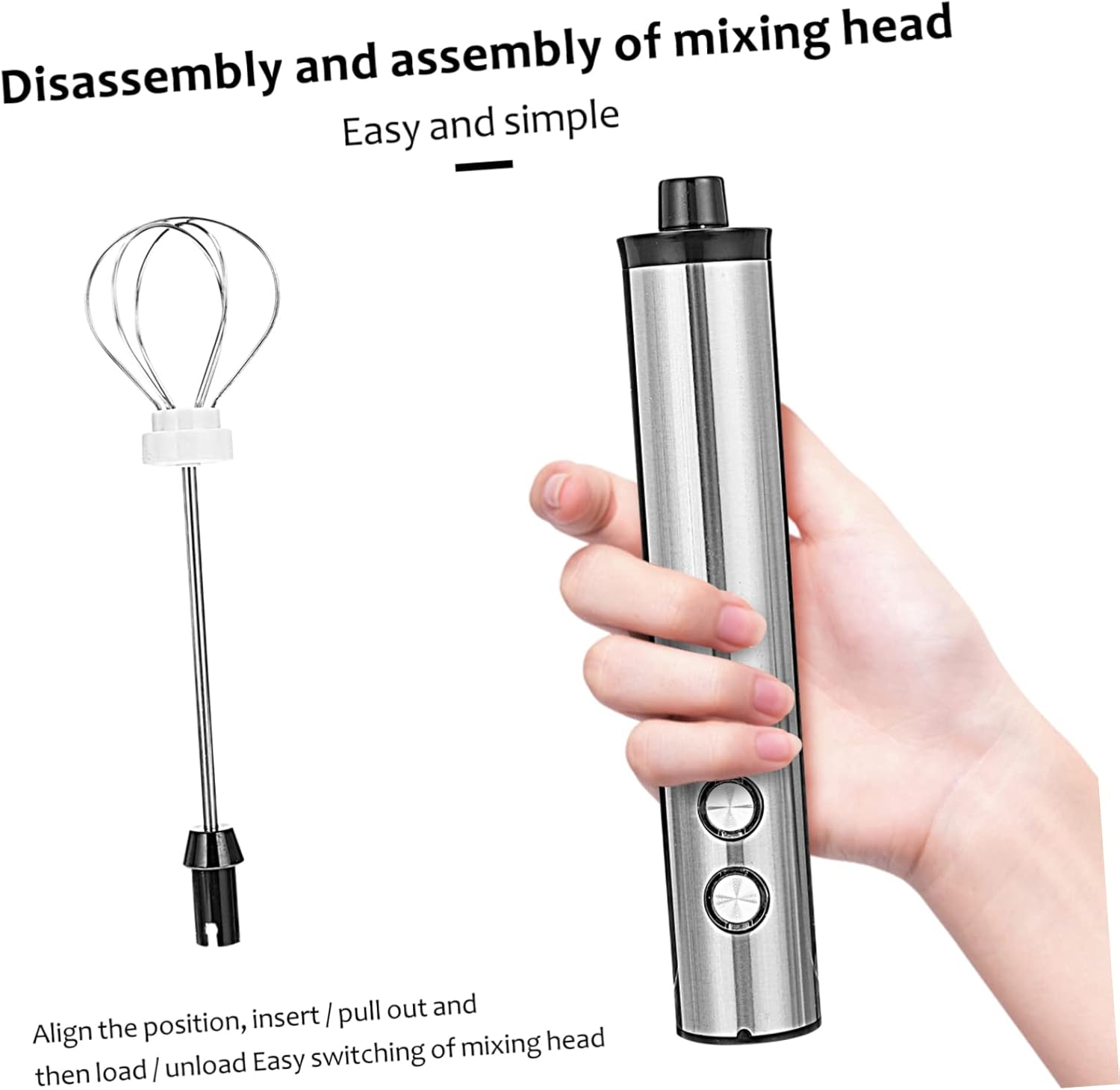 เครื่องตีฟองนมไฟฟ้าแบบมือถือ M - Kitchen Gadgets Tools บทวิจารณ์และราคา