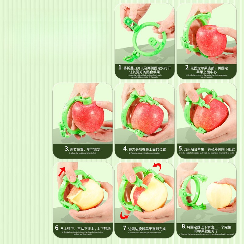 ที่ปอกแอปเปิ้ลแบบหมุนมือ เครื่ - Kitchen Gadgets Ideas บทวิจารณ์และราคา