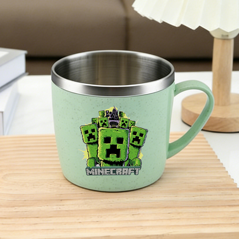 แก้วน้ำสแตนเลสลายมайнคราฟท์ แก - Kitchen Gadgets Gift บทวิจารณ์และราคา