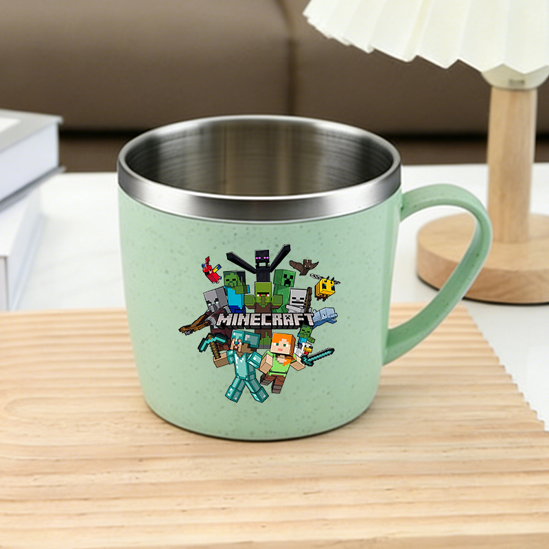 แก้วน้ำสแตนเลสลายมайнคราฟท์ แก - Kitchen Gadgets Gift บทวิจารณ์และราคา