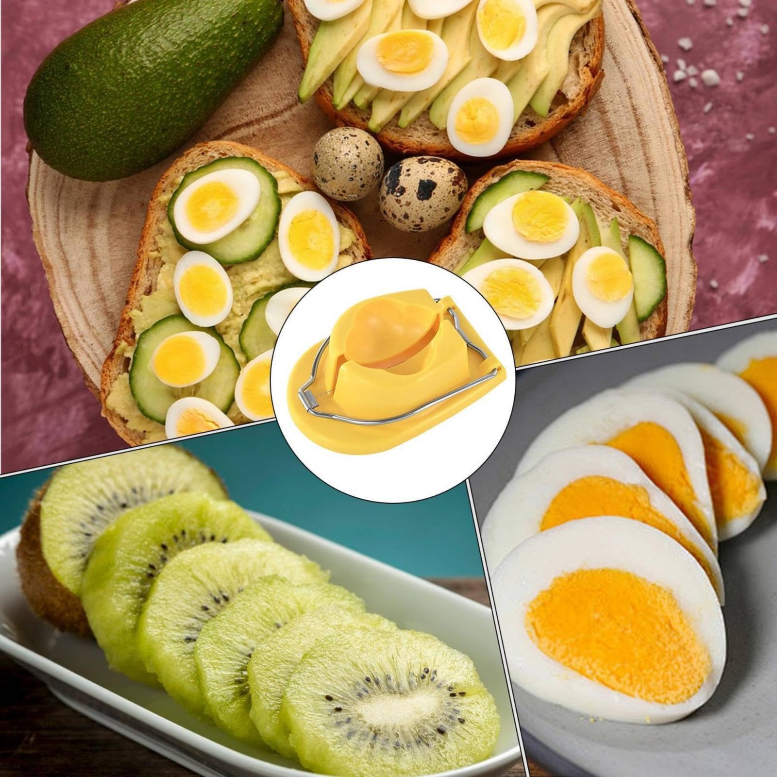 เครื่องตัดไข่สแตนเลสแบบลวด ฐาน - Kitchen Gadgets Wirecutter บทวิจารณ์และราคา