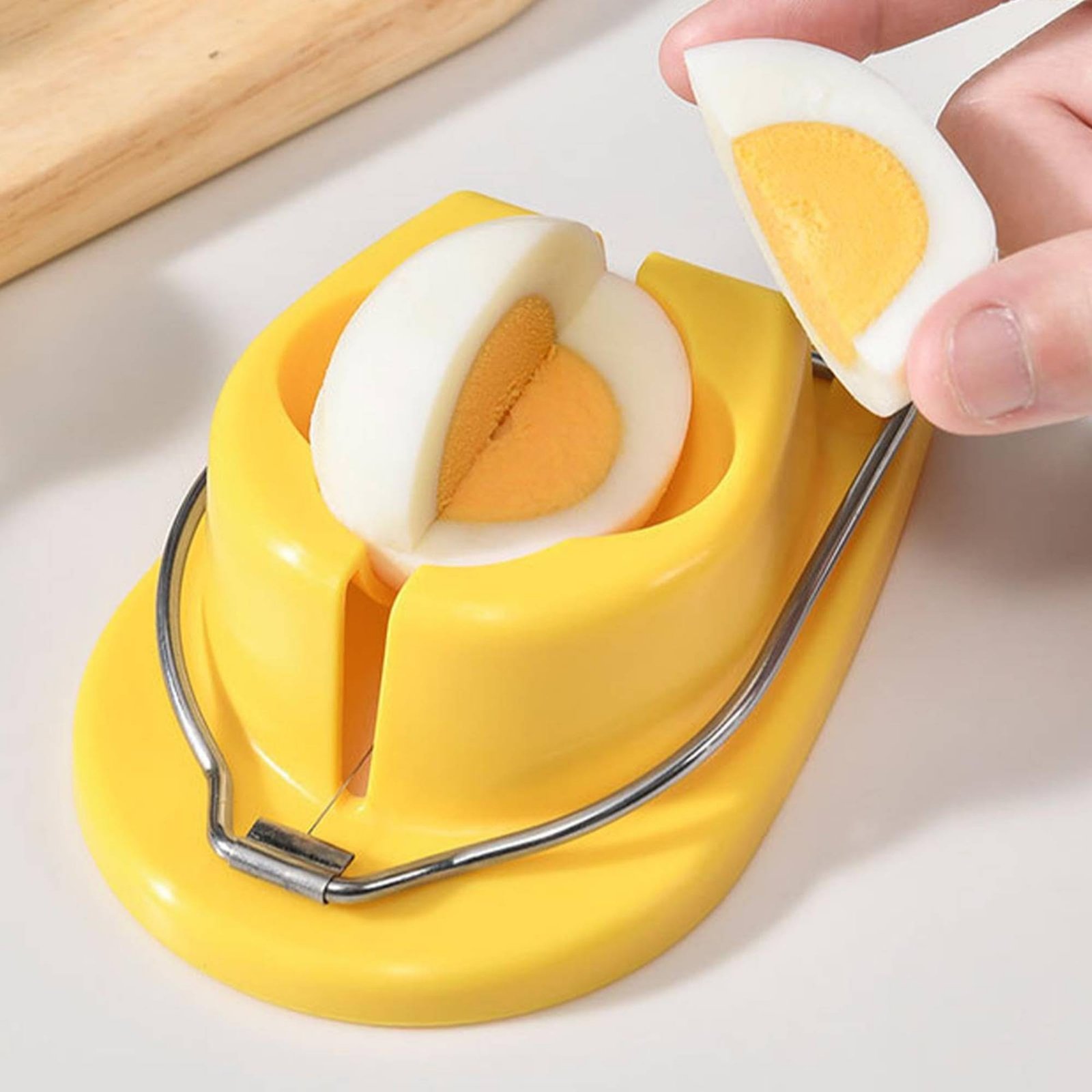 เครื่องตัดไข่สแตนเลสแบบลวด ฐาน - Kitchen Gadgets Wirecutter บทวิจารณ์และราคา