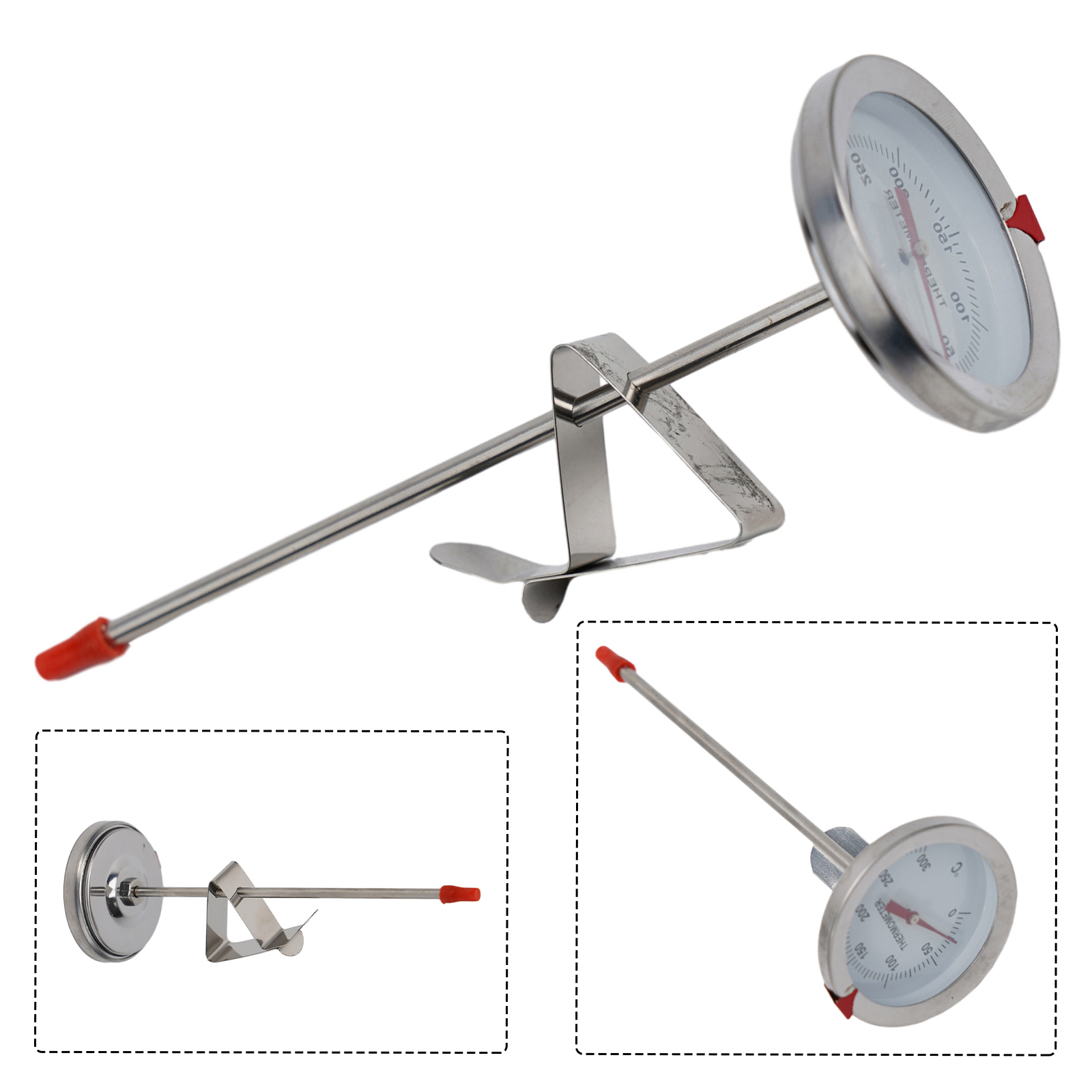 เทอร์โมมิเตอร์วัดอุณหภูมิอาหาร - Kitchen Gadgets Tools บทวิจารณ์และราคา