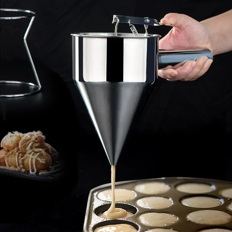 กรวยจ่ายของเหลวสแตนเลสขนาด 600 - Kitchen Handy Gadgets บทวิจารณ์และราคา