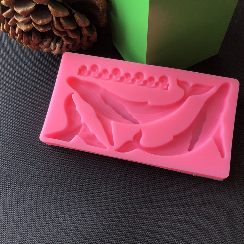 ปลาวาฬ DIY ซิลิโคนแม่พิมพ์ Oce - Kitchen Handy Gadgets บทวิจารณ์และราคา
