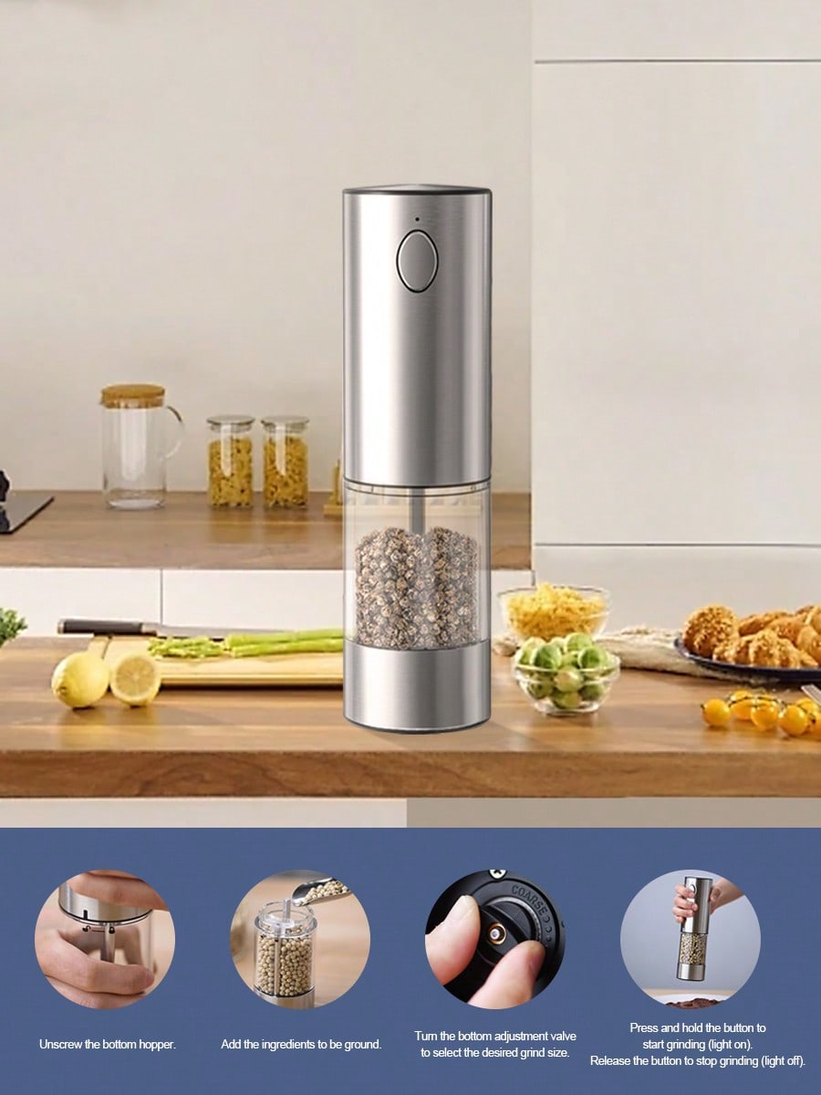 ชุดเครื่องบดเกลือพริกไทยไฟฟ้า  - Kitchen Gadgets Ideas บทวิจารณ์และราคา