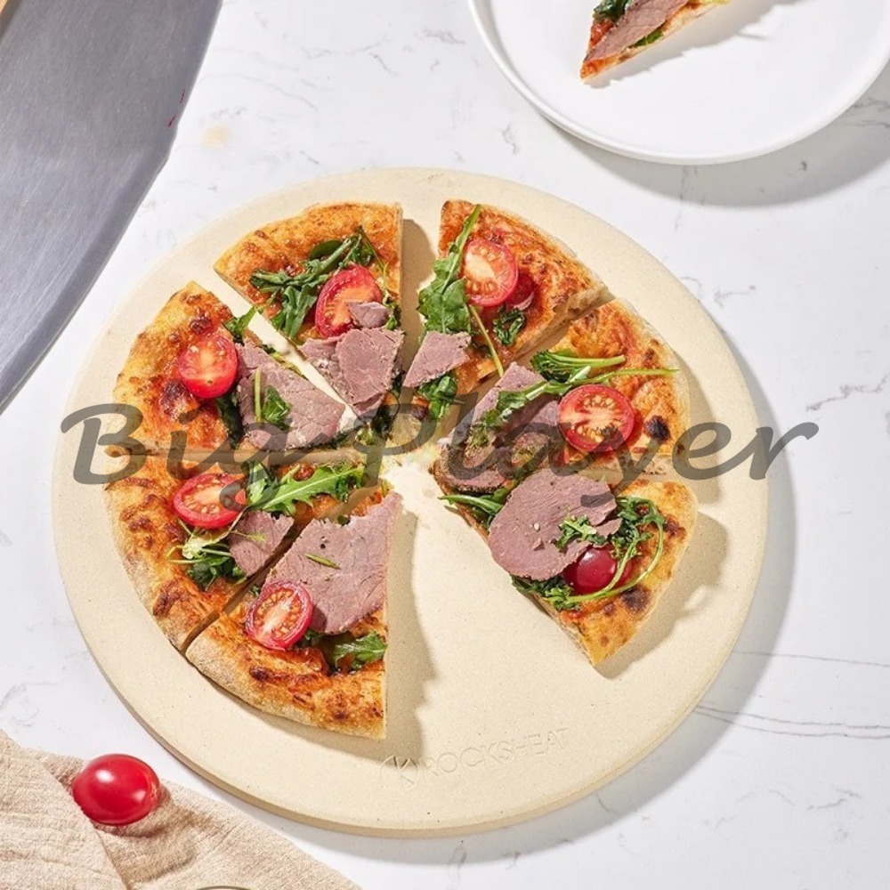 หินอบพิซซ่าคอร์เดียไรต์เกรดอาห - Pizza Stone Baking บทวิจารณ์และราคา