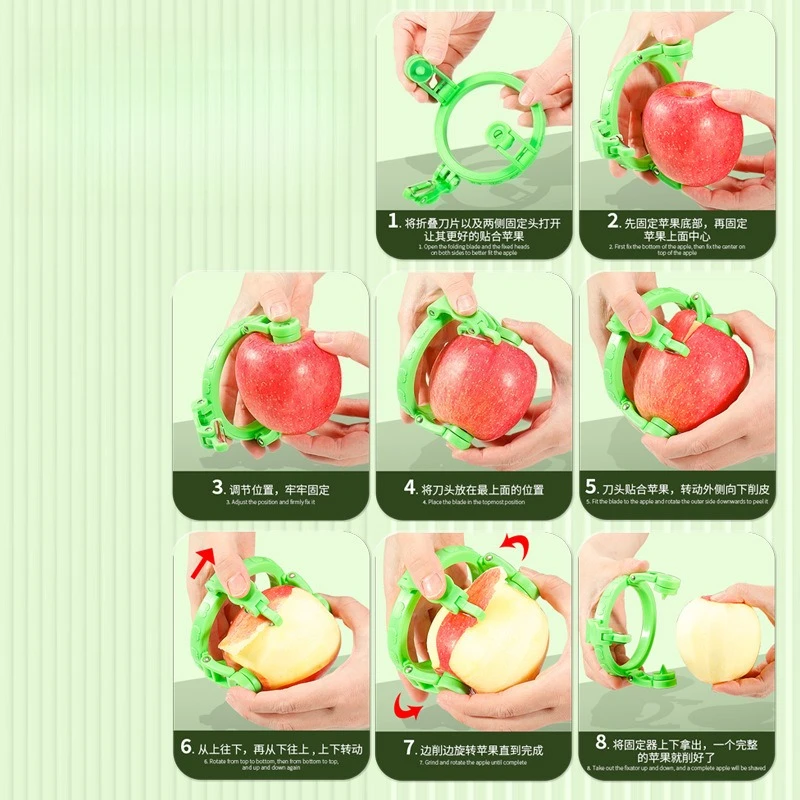 ที่ปอกแอปเปิ้ลแบบหมุนมือ เครื่ - Kitchen Gadgets Ideas บทวิจารณ์และราคา