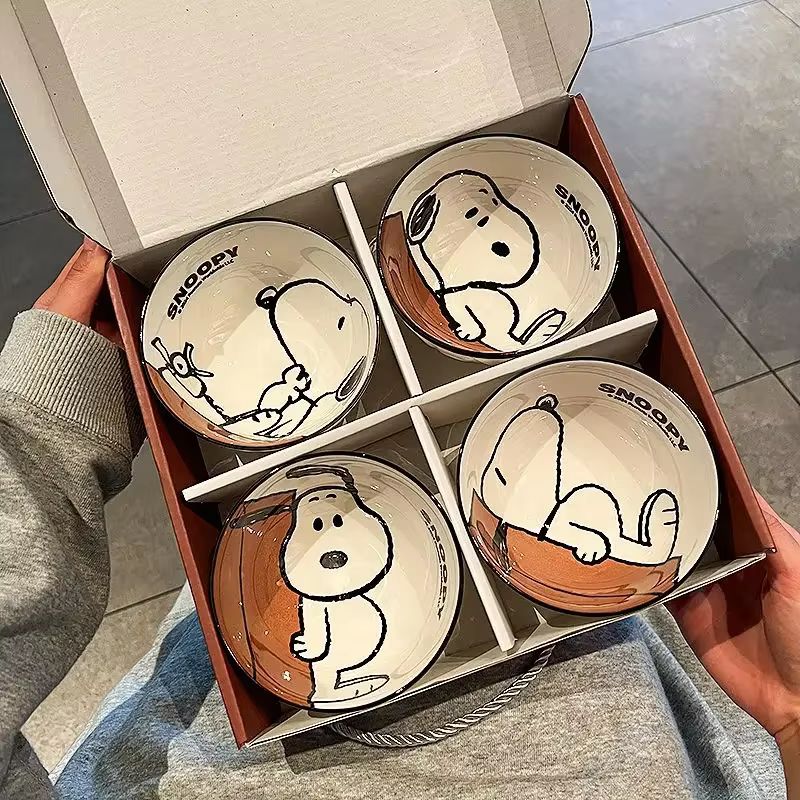 ชุดชามเซรามิคสนูปปี้น่ารักใหม่ - Kitchen Gadgets Gift บทวิจารณ์และราคา