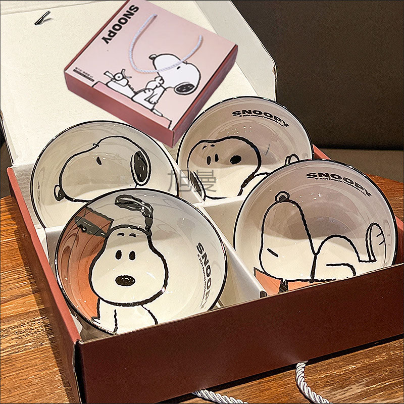 ชุดชามเซรามิคสนูปปี้น่ารักใหม่ - Kitchen Gadgets Gift บทวิจารณ์และราคา