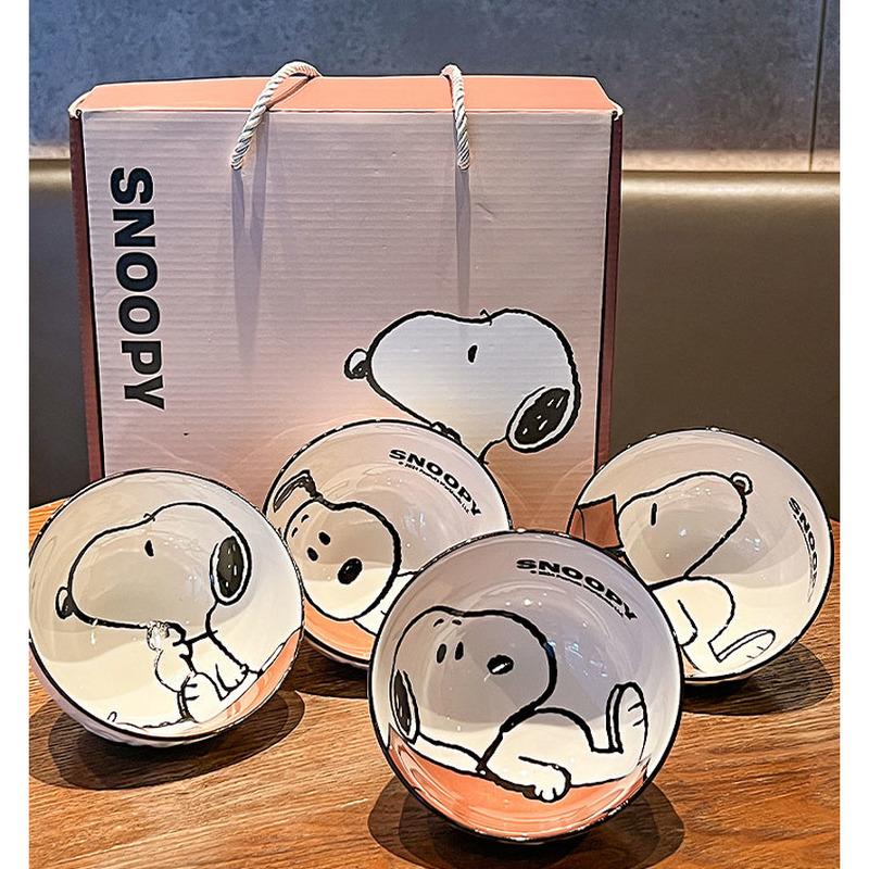 ชุดชามเซรามิคสนูปปี้น่ารักใหม่ - Kitchen Gadgets Gift บทวิจารณ์และราคา