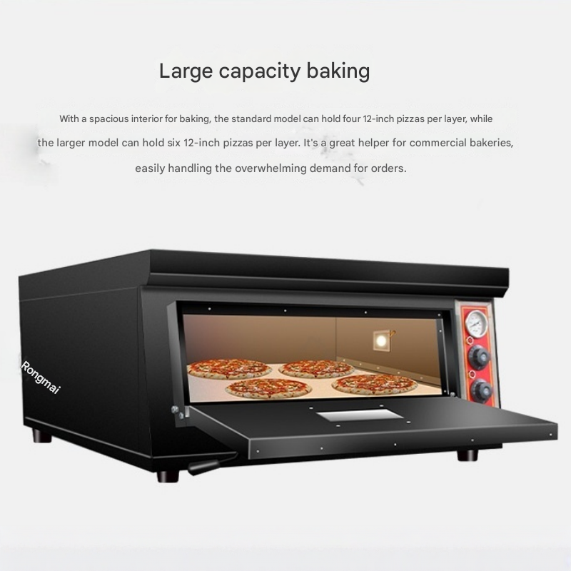 เตาอบพิซซ่าสองชั้นแบบใช้ไฟฟ้า  - Pizza Stone Baking บทวิจารณ์และราคา