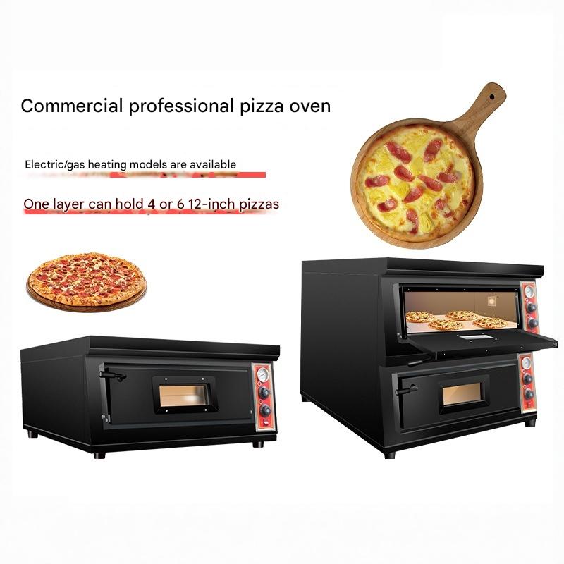 เตาอบพิซซ่าสองชั้นแบบใช้ไฟฟ้า  - Pizza Stone Baking บทวิจารณ์และราคา