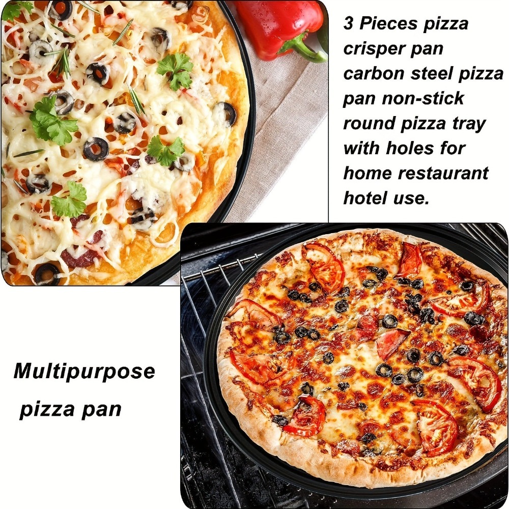 ชุดถาดพิซซ่าเหล็กคาร์บอนแบบมีร - Pizza Stone Baking บทวิจารณ์และราคา